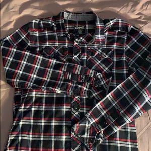 Empyre button down plaid shirt